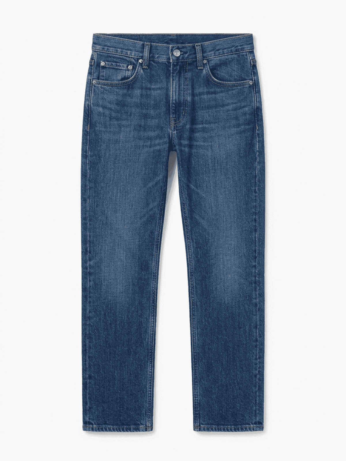 Straight Loose Fit Jeans - Black